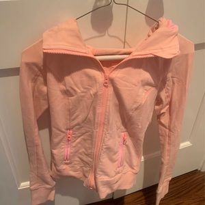 Pink Lululemon full zip jacket